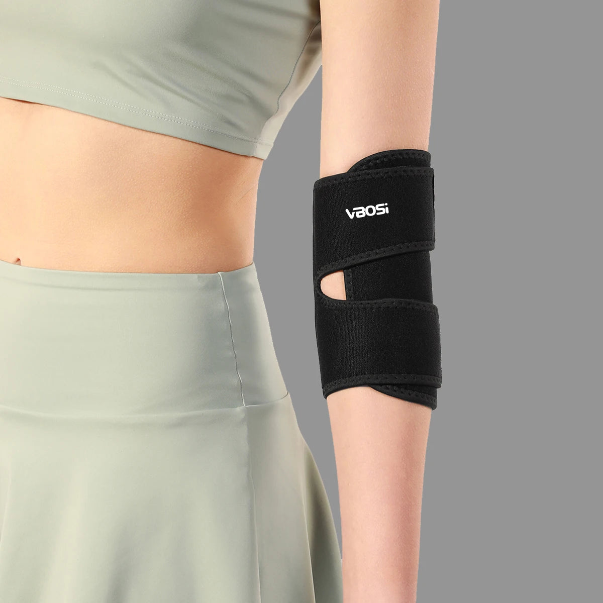 1 Piece Adjustable Neoprene Elbow Comfortable Protector for Men and Women